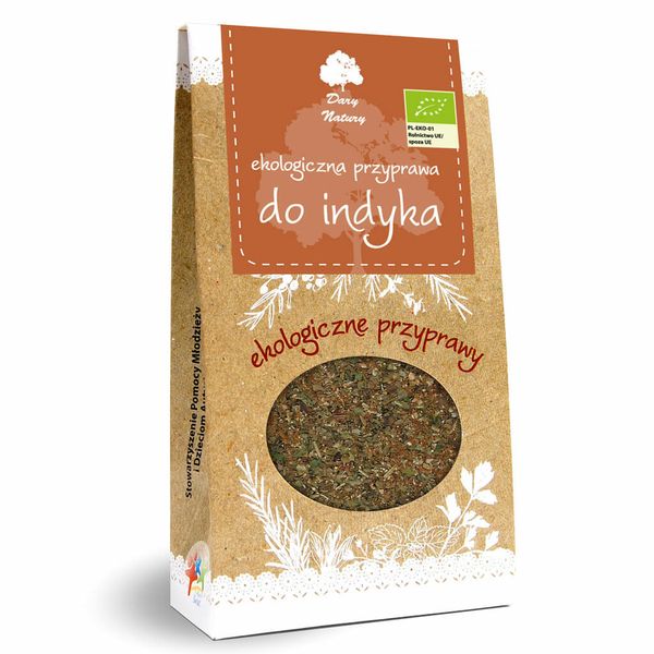 DARY NATURY PRZYPRAWA DO INDYKA BIO 50 g zdjęcie 1