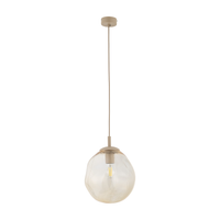 Lampa wisząca LAVA M SABIA dekoracyjny szklany klosz na E27 TK Lighting