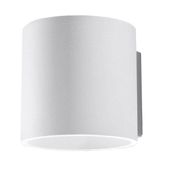 Kinkiet LAMPA ścienna SL.0050 metalowa OPRAWA tuba biała