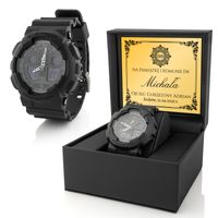 ZEGAREK męski CASIO G-SHOCK Pamiątka Prezent na KOMUNIĘ Chłopca + GRAWER