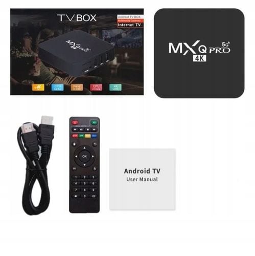DEKODER ANDROID 7.1 SMART TV BOX 8GB MXQ PRO 4K ODTWARZACZ na Arena.pl