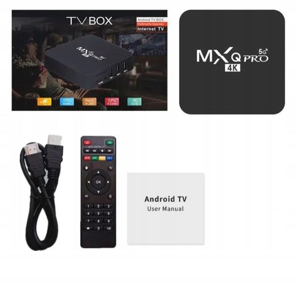 DEKODER ANDROID 7.1 SMART TV BOX 8GB MXQ PRO 4K ODTWARZACZ zdjęcie 7