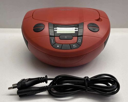 Radioodtwarzacz TechniSat VIOLA CD-1 LCD DAB+ MP3 AUX Bluetooth czerwony na Arena.pl