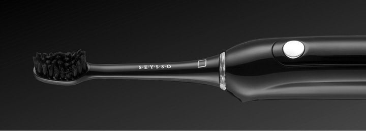 Szczoteczka elektryczna do zębów SEYSSO BASIC BLACK seria CARBON zdjęcie 9