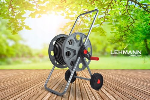 WÓZEK NA WĄŻ OGRODOWY Lehmann ZWIJACZ BĘBEN NA 45M 1/2" lub 25M na Arena.pl