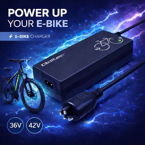 Ładowarka Qoltec do e-bike 42V 2A Bosch 3Pin na Arena.pl