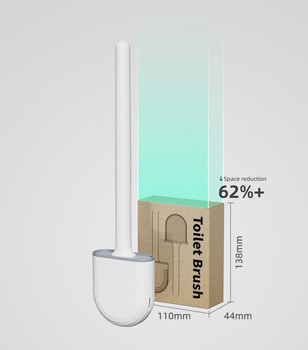 SZCZOTKA Toaletowa SILIKONOWA do WC Ścienna na Arena.pl