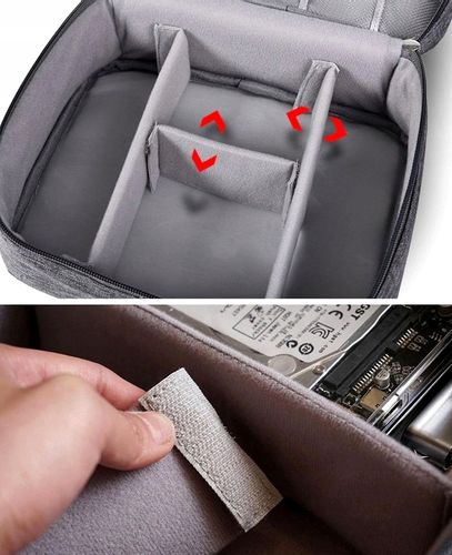 Organizer Na Kable Ładowarki Podróżna Torba Etui na Arena.pl