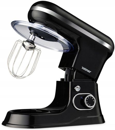 Robot planetarny Zelmer ZKR1355 1200W 6 prędkości 2 misy Smart mix Czarny na Arena.pl