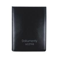 okładka na dokumenty ucznia pion czarna 6804 a'10
