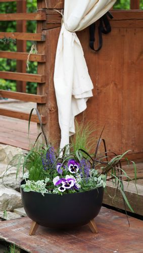 Doniczka, misa ROMA 240 | Kremowy na Arena.pl