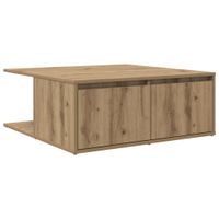 Stolik kawowy with Drawer dąb artisan 80 x 80 x 31 cm