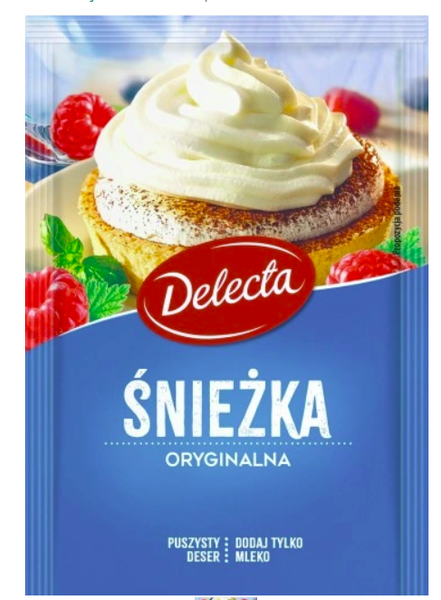 DELECTA ŚMIETANKA ŚNIEŻKA  51G zdjęcie 1