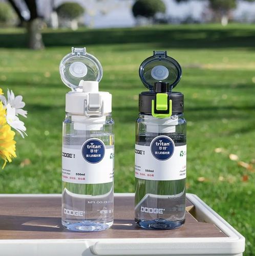 BUTELKA NA WODĘ BIDON 550 ML Z MIARKĄ NA NAPOJE BPA FREE DO SZKOŁY TRITAN na Arena.pl