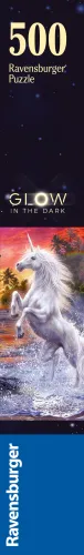 Puzzle 500 elementów. Świecące w ciemności. Jednorożce nad rzeką na Arena.pl
