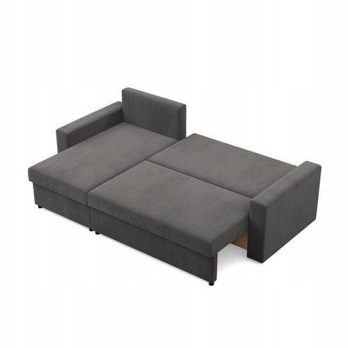 Narożnik Rozkładany z Funkcją Spania z Prostym Bokiem ROGÓWKA Neo na Arena.pl