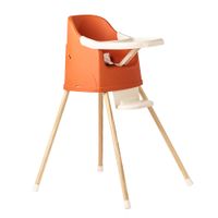 Krzesełko do karmienia YOUPLA pomarańczowe*