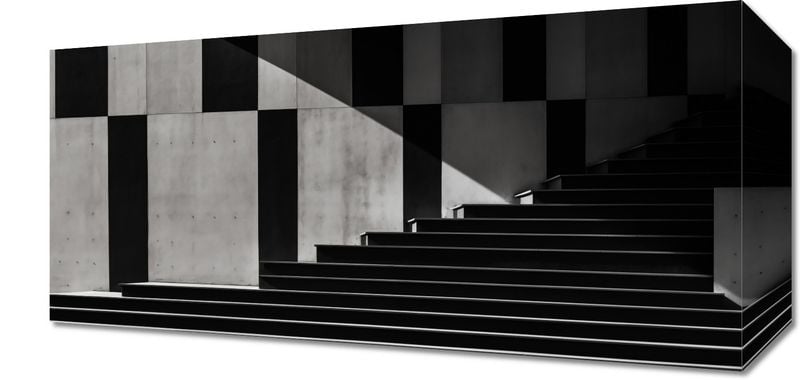 Obraz 40x20cm Geometria w Architekturze zdjęcie 1