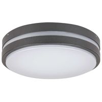 Plafon do ogrodu Hamburg 8848 Rabalux LED 12 W 4000K IP44 antracyt