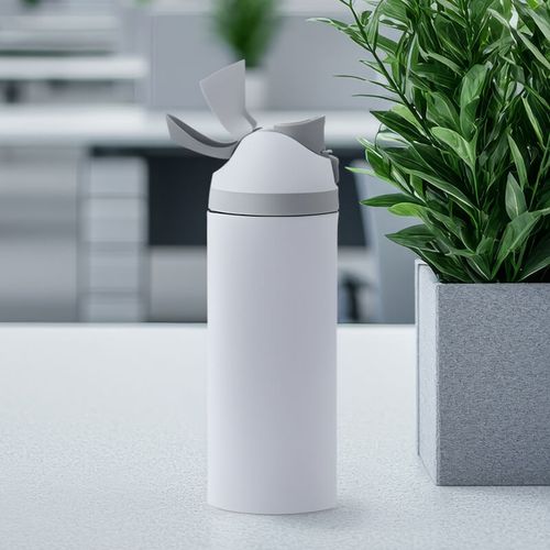 Bidon ergonomiczny z Twoim nadrukiem - biały 720 ml z ustnikiem na Arena.pl