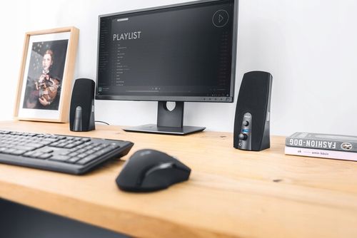 GŁOŚNIKI KOMPUTEROWE 2.0 USB 10W PC LAPTOP na Arena.pl