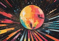 Plakat 100x70cm Disco Gra!