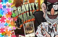 Puzzle tradycyjne Wodogrzmoty - Gravity Falls