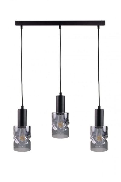 Lampa wisząca 3xE27 CROSS BLACK zdjęcie 1