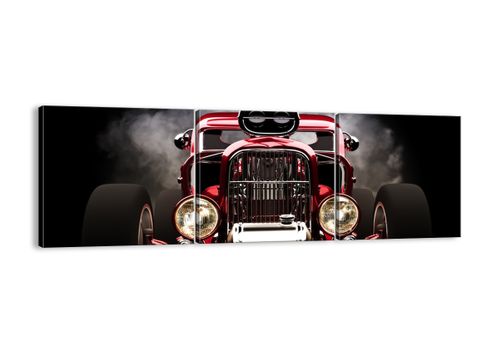 Obraz Na Płótnie - Samochód Retro - 90X30 Cm - Ca90X30-2422 na Arena.pl