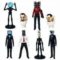 Figurki SKIBIDI TOILET titan speakerman cameraman ROBLOX 8 szt