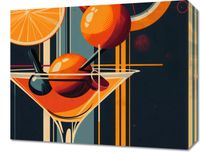 Obraz 50x40cm Koktajl w Stylu