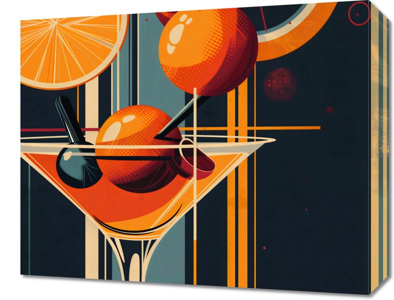 Obraz 50x40cm Koktajl w Stylu zdjęcie 1