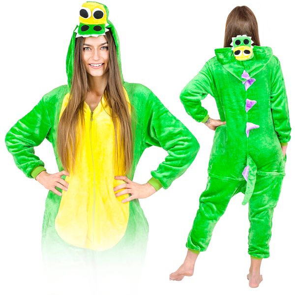 Piżam Onesie kostium aligator S zdjęcie 1