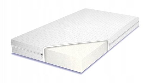 Materac Piankowy 90x200x8cm Dwustronny H3 z Pokrowcem Antyalergiczny V na Arena.pl