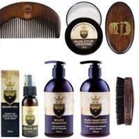 Zestaw Kosmetyków do Pielęgnacji Brody By My Beard Szczotka dla Brodacza