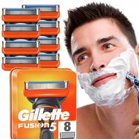 ORYGINAŁ GILLETE WKŁADY OSTRZA NOŻYKI GILLETTE FUSION 5 8szt