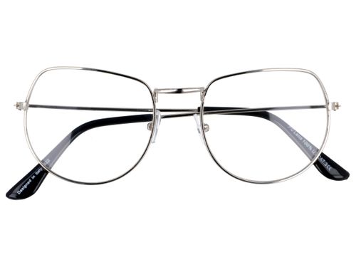 Okulary zerówki vintage na Arena.pl