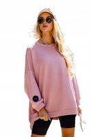 Bluza oversize mucha różowa Me Gusta