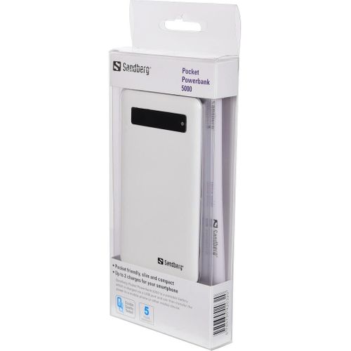 Sandberg kieszonkowy Powerbank 5000 na Arena.pl