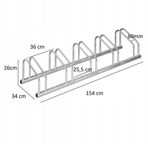 STOJAK NA ROWERY 5 ROWERÓW ROWER ROWEROWY na Arena.pl