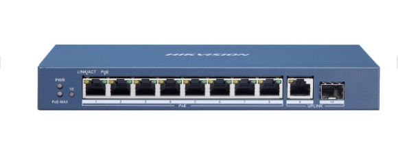 SWITCH HIKVISION DS-3E0106P-E/M 6 PORTÓW SZARY zdjęcie 7