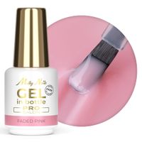 Żel budujący w butelce z pędzelkiem MollyNails Pro Salon Faded Pink 15g
