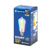 Inteligentna żarówka Bluetooth Mesh ST64 4,9W RGBW E27 Aigostar do salonu