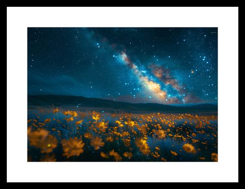 Plakat 29,7x21cm Nocne Niebiosa na Arena.pl