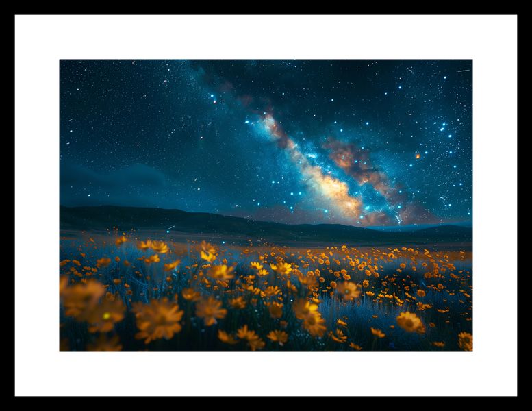 Plakat 29,7x21cm Nocne Niebiosa zdjęcie 3