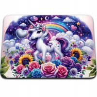 PODKŁADKA POD MYSZKĘ 24 x 20 - JEDNOROŻEC UNICORN KOŃ