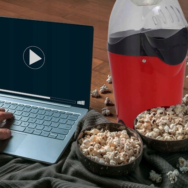 Urządzenie do popcornu RETOO E593 czerwony 900 W zdjęcie 10