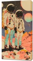 Obraz 50x100cm Astrounauci Kosmonauci