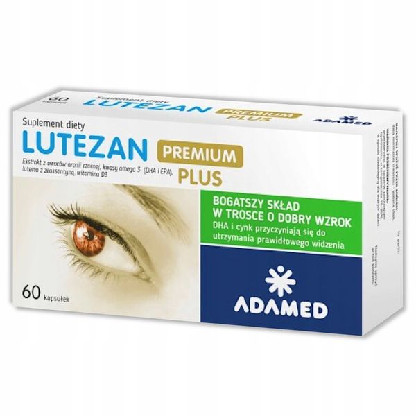 Lutezan Premium Plus 60 kapsułek zdjęcie 1