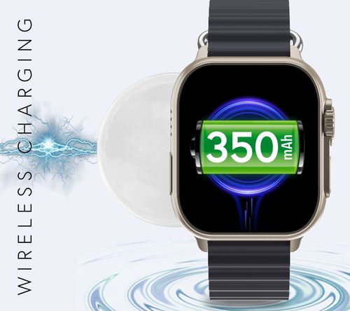 smartwatch męski rubicon rncf17 tytan/orange smarub269 na Arena.pl